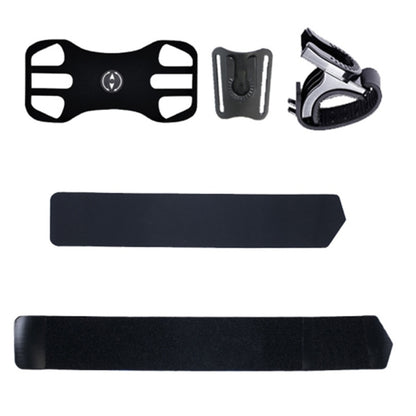 Detachable Silicone Strap 4.5-6.5 inch Phone Holder Cycling Running Wristband Armband Phone Mount