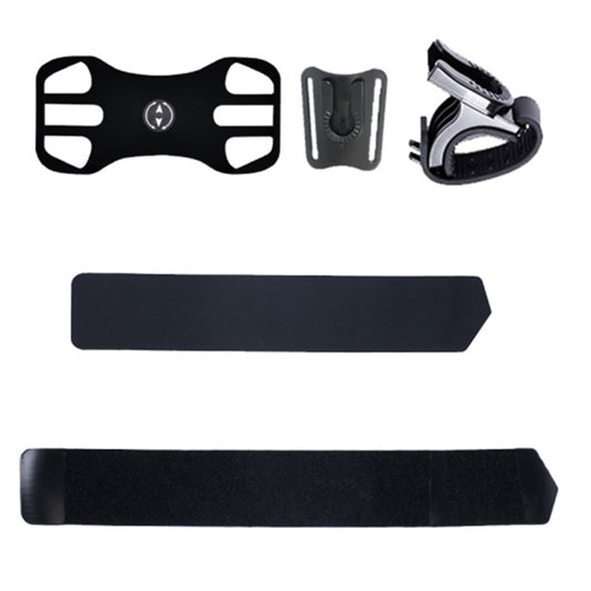 Detachable Silicone Strap 4.5-6.5 inch Phone Holder Cycling Running Wristband Armband Phone Mount