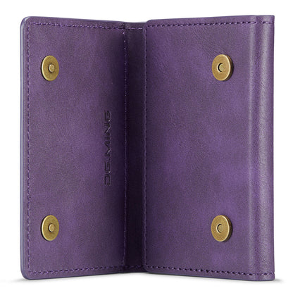 DG.MING M5 Series RFID Blocking Wallet with Zippered Pouch Multi-Layer Card Holder Coin Purse Bag