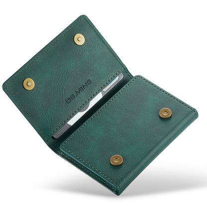 DG.MING M5 Series RFID Blocking Wallet with Zippered Pouch Multi-Layer Card Holder Coin Purse Bag