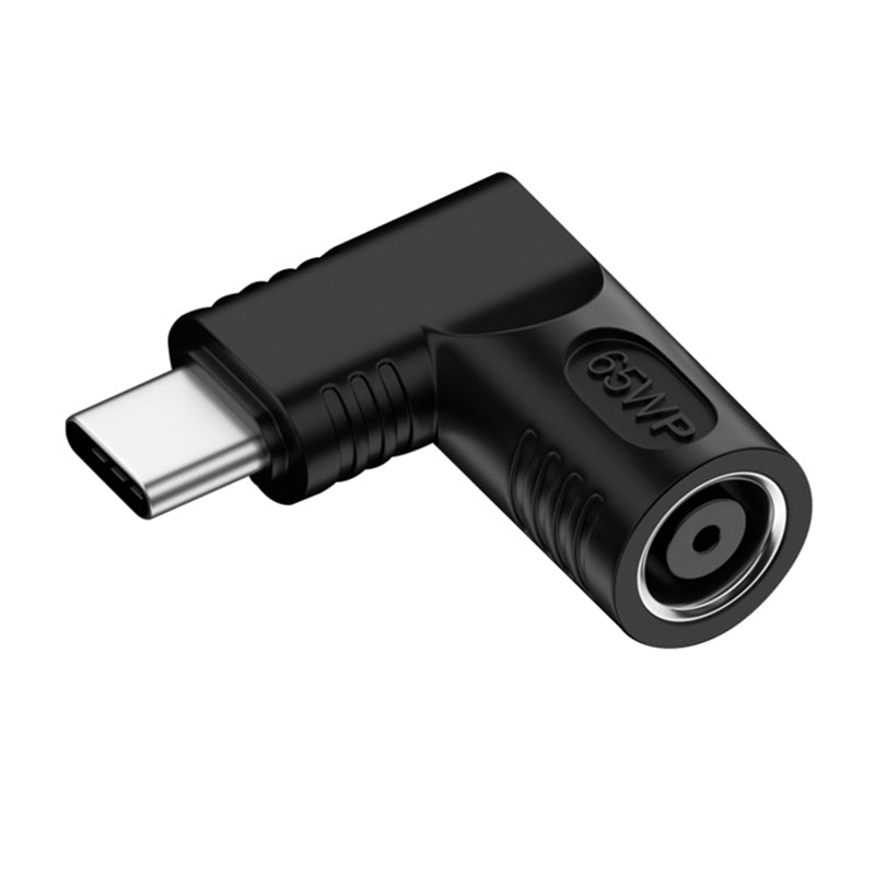 For Mobile Phone / Tablet / Laptop 65W DC 6.0x3.7mm to Type-C PD Power Adapter Converter