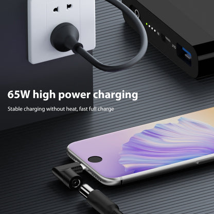 DC 4.5x0.6mm to Type C PD 65W Power Jack Connector for Mobile Phone / Tablet / Laptop Universal Charger Adapter Converter
