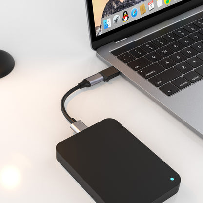 5311T 5Gbps Transmission USB to Type-C Converter Aluminum Alloy Mini Adapter