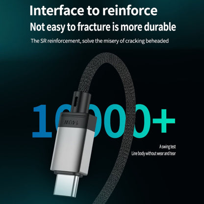 2m PD 140W Compatible with MagSafe 3 Nylon Braided USB-C to Magnetic Charging Cable for MacBook