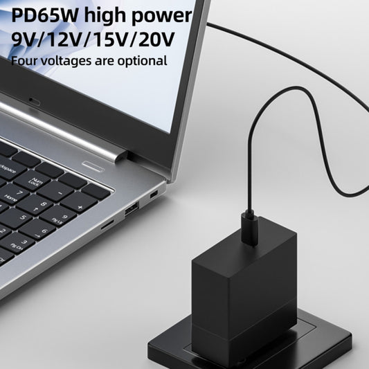 Type-C to DC Power Cable 15V 3.0 x 1.1mm PVC Power Cord Adapter for Routers, Cameras, TV Box, Desk Lamps