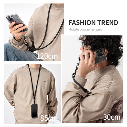 Phone Lanyard Neck  /  Wrist Strap Multifunctional Anti-Drop Cell Phone Rope with Detachable Metal Buckle