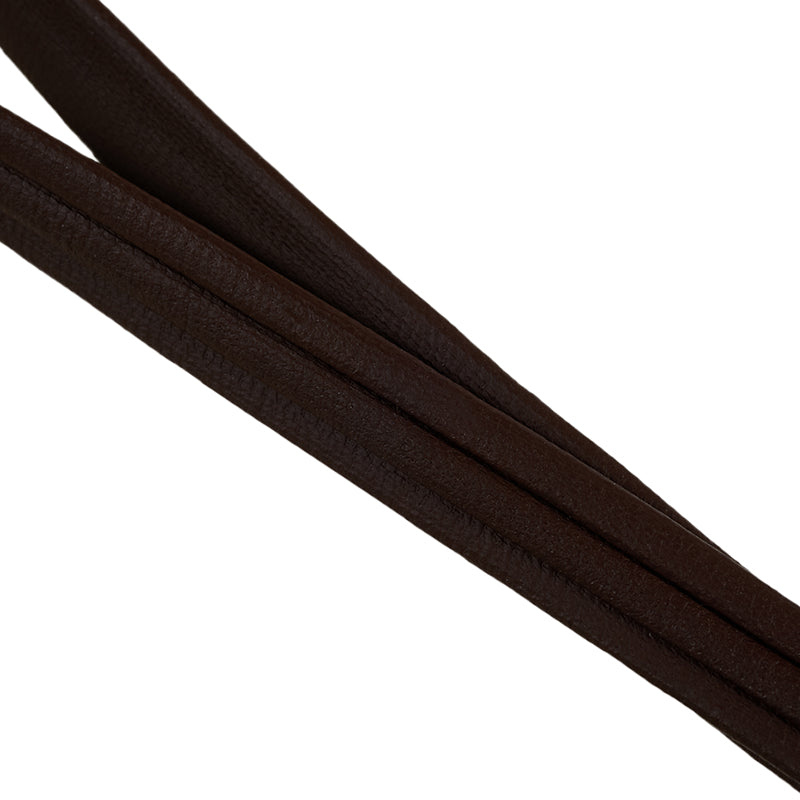 20cm Universal Cell Phone Case Hand Strap Wrist Lanyard Leather Strap for Name Tag / Keys