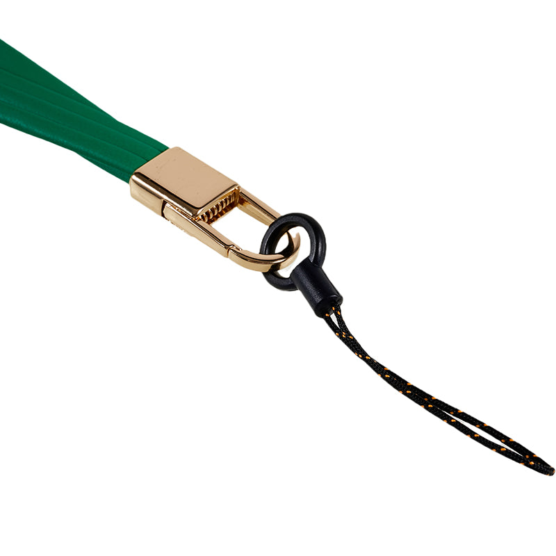 20cm Universal Cell Phone Case Hand Strap Wrist Lanyard Leather Strap for Name Tag / Keys