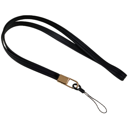 45cm Leather Neck Strap for Name Tag / Keys Universal Cell Phone Case Hanging Neck Lanyard
