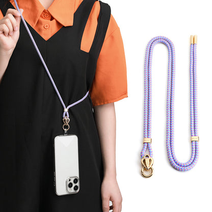 SULADA 80cm Universal Cell Phone Lanyard Holder Adjustable Phone Neck Shoulder Strap Rope with Key Chain Holder / Patch, Long Style