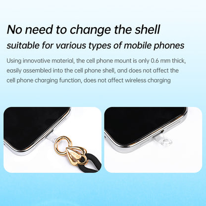 SULADA 80cm Universal Cell Phone Lanyard Holder Adjustable Phone Neck Shoulder Strap Rope with Key Chain Holder / Patch, Long Style