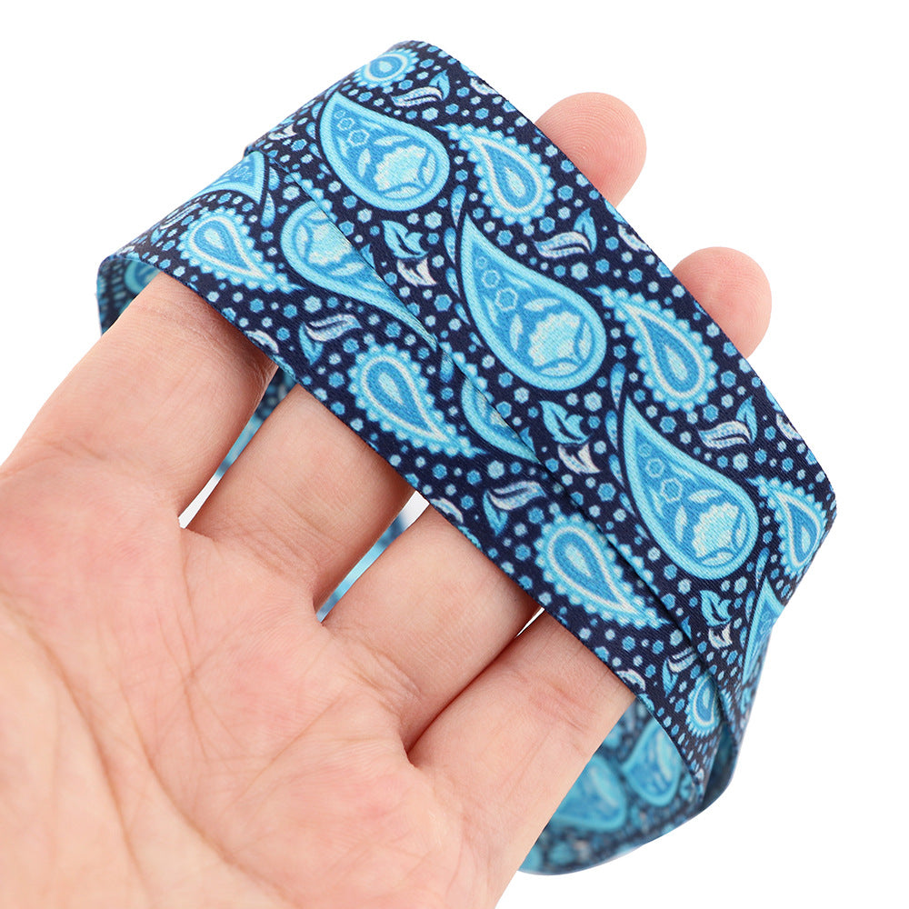 Phone Lanyard Universal Neck Strap Nylon Bohemian Style Key Chain Holder for Phone Case ID Badges