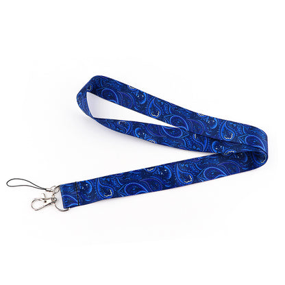 Phone Lanyard Universal Neck Strap Nylon Bohemian Style Key Chain Holder for Phone Case ID Badges