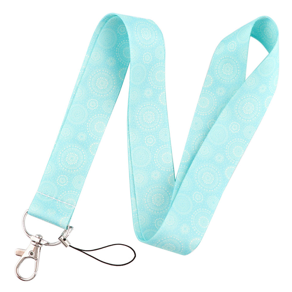 Phone Lanyard Universal Neck Strap Nylon Bohemian Style Key Chain Holder for Phone Case ID Badges