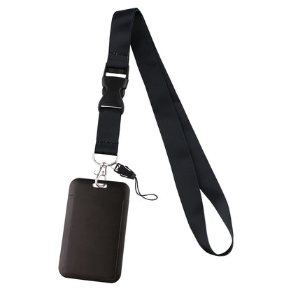 Starry Sky Series Neck Lanyard with ID Badge Holder Keychains Cell Phone Strap for School Office