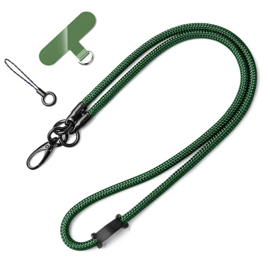 Neck-Mounted Phone Lanyard 3Pcs / Set Anti-Lost Cell Phone Nylon Hanging Rope with Strap, Plastic Tether Tab