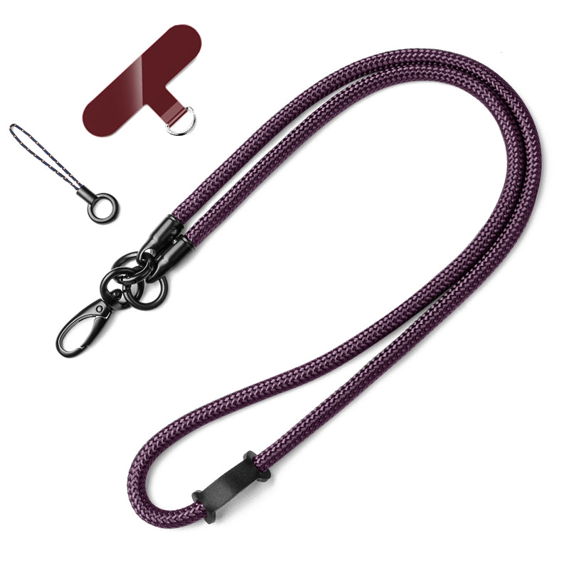 Neck-Mounted Phone Lanyard 3Pcs / Set Anti-Lost Cell Phone Nylon Hanging Rope with Strap, Plastic Tether Tab