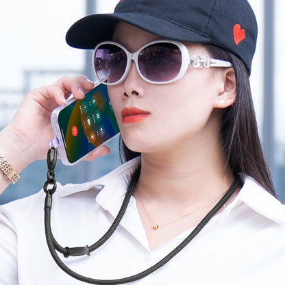 Neck-Mounted Phone Lanyard 3Pcs / Set Anti-Lost Cell Phone Nylon Hanging Rope with Strap, Plastic Tether Tab