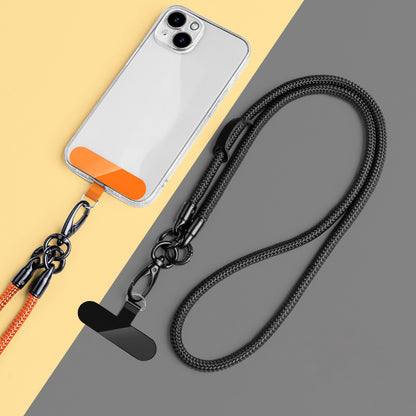 Neck-Mounted Phone Lanyard 3Pcs / Set Anti-Lost Cell Phone Nylon Hanging Rope with Strap, Plastic Tether Tab