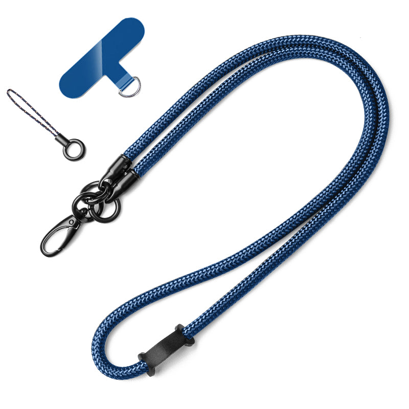 Neck-Mounted Phone Lanyard 3Pcs / Set Anti-Lost Cell Phone Nylon Hanging Rope with Strap, Plastic Tether Tab