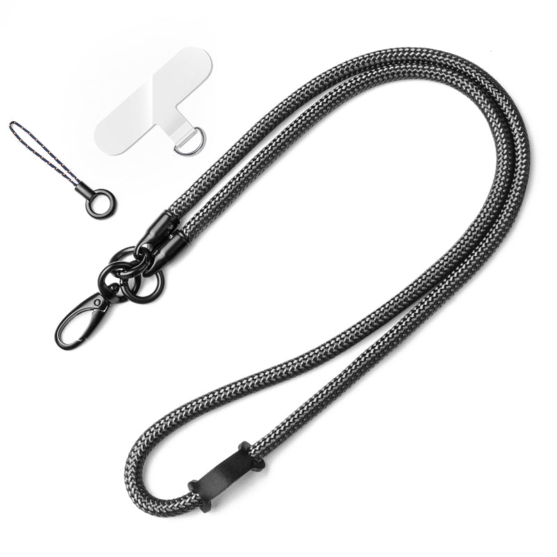 Neck-Mounted Phone Lanyard 3Pcs / Set Anti-Lost Cell Phone Nylon Hanging Rope with Strap, Plastic Tether Tab