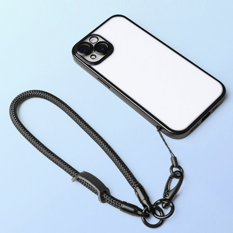 Neck-Mounted Phone Lanyard 3Pcs / Set Anti-Lost Cell Phone Nylon Hanging Rope with Strap, Plastic Tether Tab