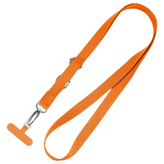 Anti-Lost Phone Lanyard with Metal Buckle, PC Tether Tab Adjustable Cell Phone Polyester Strap