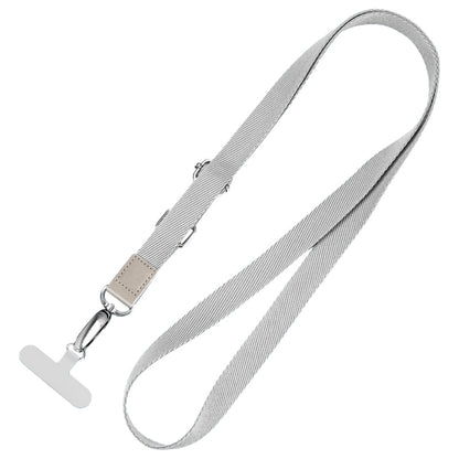 Anti-Lost Phone Lanyard with Metal Buckle, PC Tether Tab Adjustable Cell Phone Polyester Strap