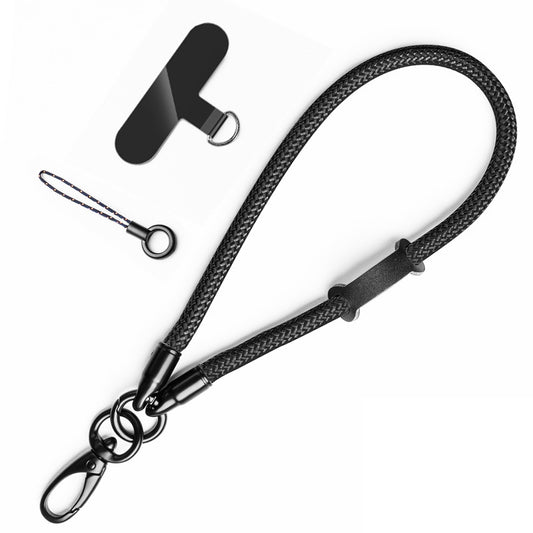 Mobile Phone Wrist Strap with Hole Strap, PC Tether Tab 3Pcs / Set Anti-Lost Cell Phone Nylon Braided Strap