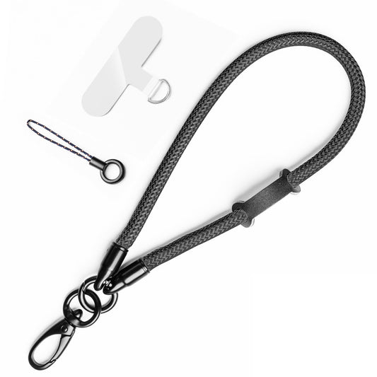 Mobile Phone Wrist Strap with Hole Strap, PC Tether Tab 3Pcs / Set Anti-Lost Cell Phone Nylon Braided Strap