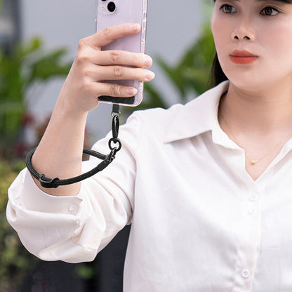 Mobile Phone Wrist Strap with Hole Strap, PC Tether Tab 3Pcs / Set Anti-Lost Cell Phone Nylon Braided Strap