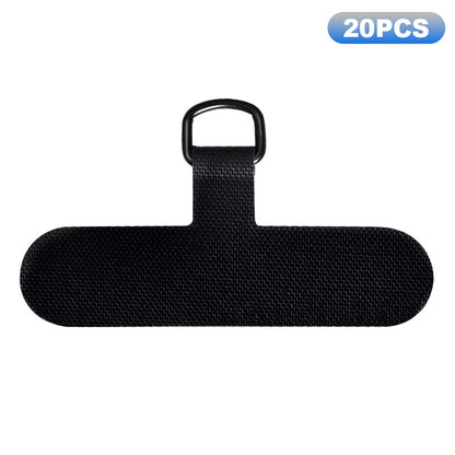 20Pcs  /  Pack Phone Case Lanyard Anti-Lost Patch with Hole Universal Phone Tether Tabs for Wrist Neck Strap