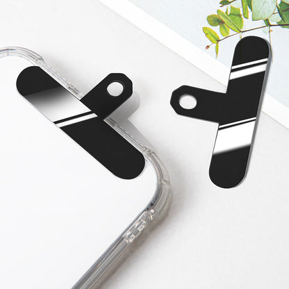 20Pcs  /  Pack Phone Case Lanyard Anti-Lost Patch with Hole Universal Phone Tether Tabs for Wrist Neck Strap