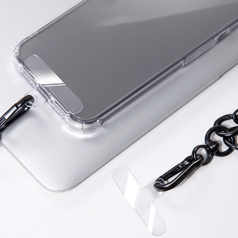 20Pcs  /  Pack Phone Case Lanyard Anti-Lost Patch with Hole Universal Phone Tether Tabs for Wrist Neck Strap