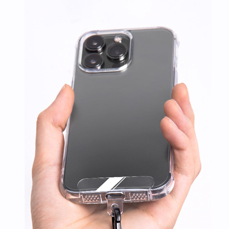 20Pcs  /  Pack Phone Case Lanyard Anti-Lost Patch with Hole Universal Phone Tether Tabs for Wrist Neck Strap