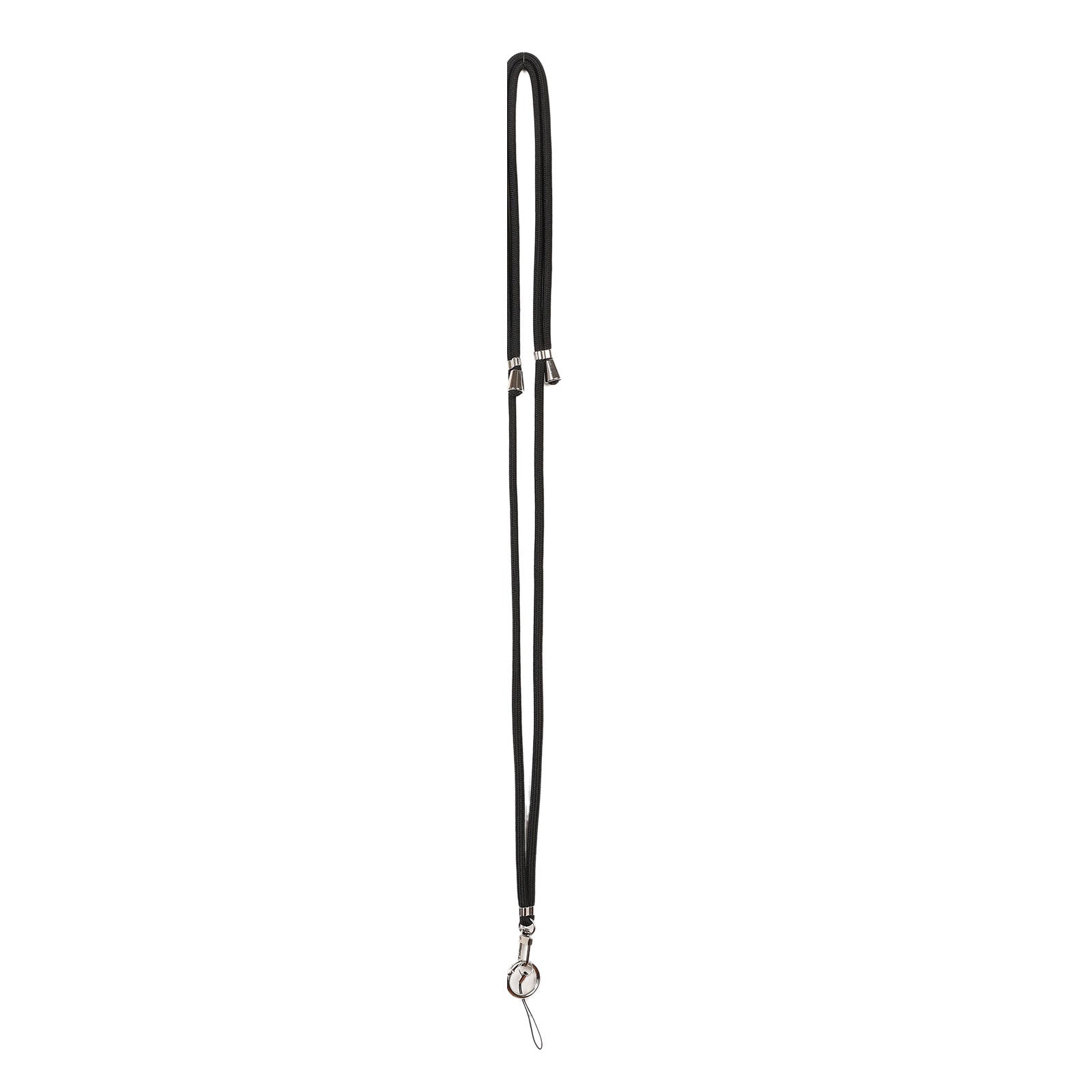 6mm x 160cm Neck-Mounted Phone Lanyard Anti-Lost Two-Way Adjustable Cell Phone Crossbody Strap