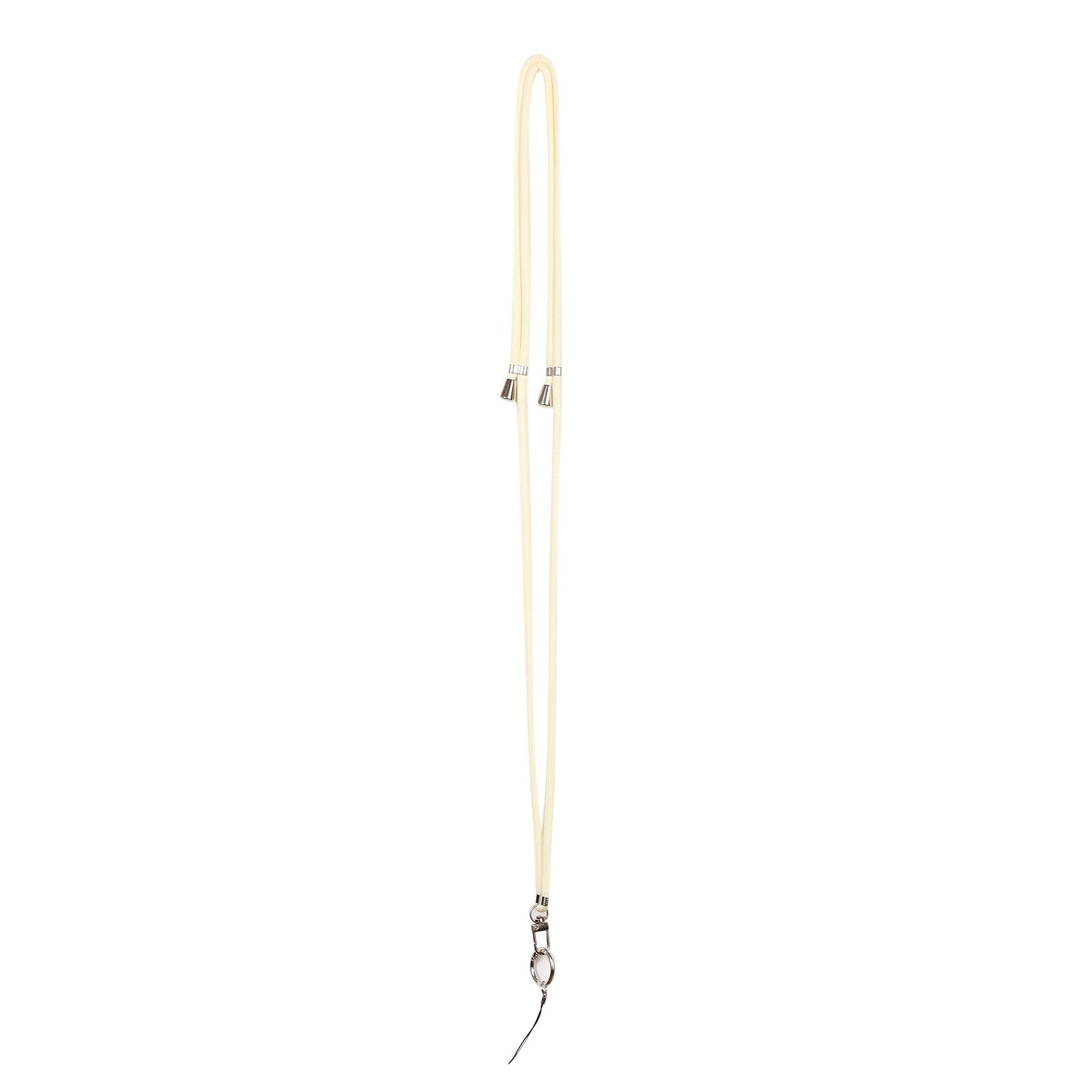 6mm x 160cm Neck-Mounted Phone Lanyard Anti-Lost Two-Way Adjustable Cell Phone Crossbody Strap