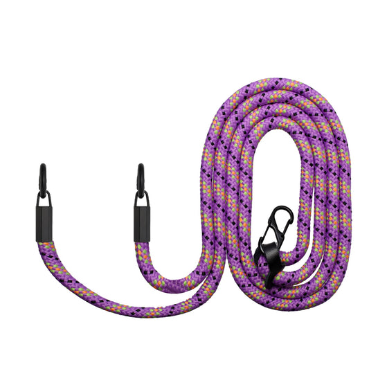 8mm Dual Ring Buckle Phone Carrying Rope Anti-lost Lanyard Phone Crossbody Shoulder Strap