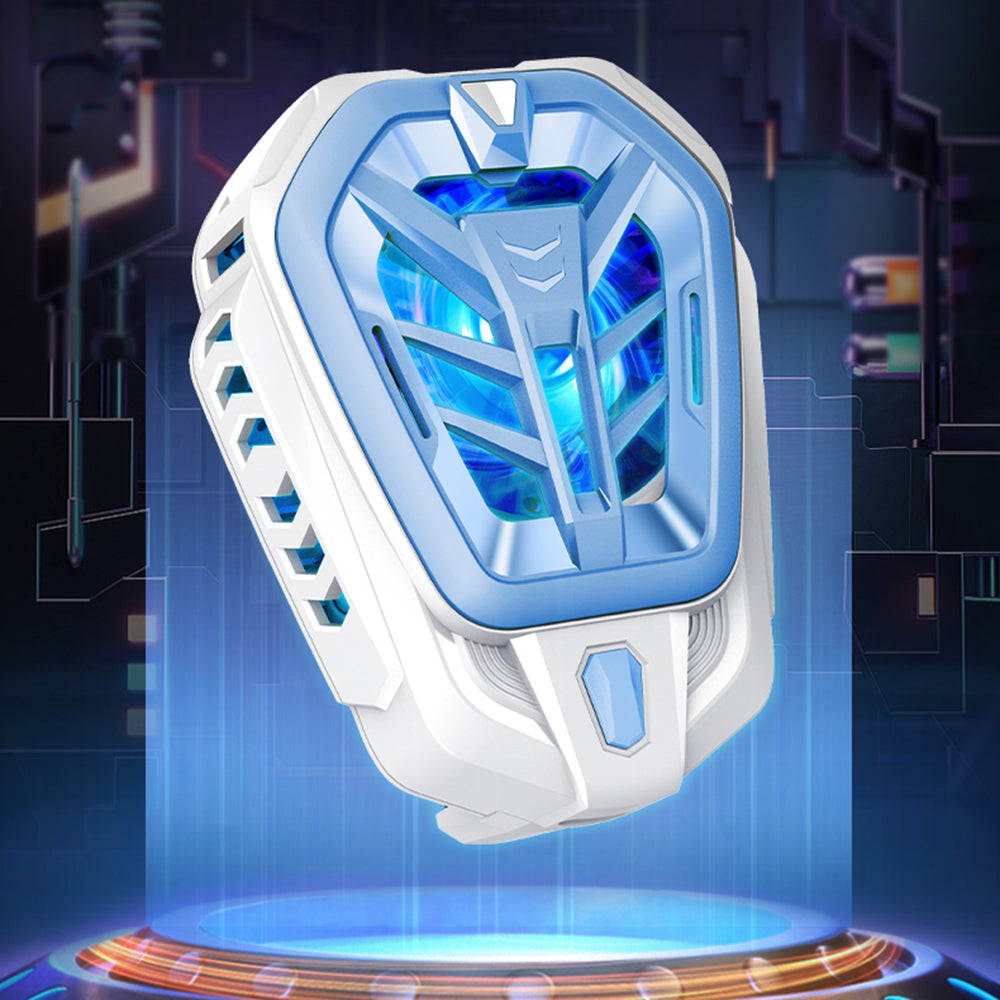 K10 Phone Cooler Radiator Semiconductor Phone Turbine Cooling Fan for Playing Games and Watching Videos