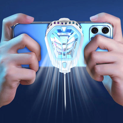 K10 Phone Cooler Radiator Semiconductor Phone Turbine Cooling Fan for Playing Games and Watching Videos