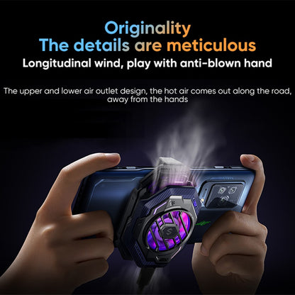 BLACK SHARK Fun Cooler 3 Pro Cell Phone Cooler 20W Power Fast Cooling Mobile Phone Radiator