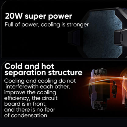 BLACK SHARK Fun Cooler 3 Pro Cell Phone Cooler 20W Power Fast Cooling Mobile Phone Radiator