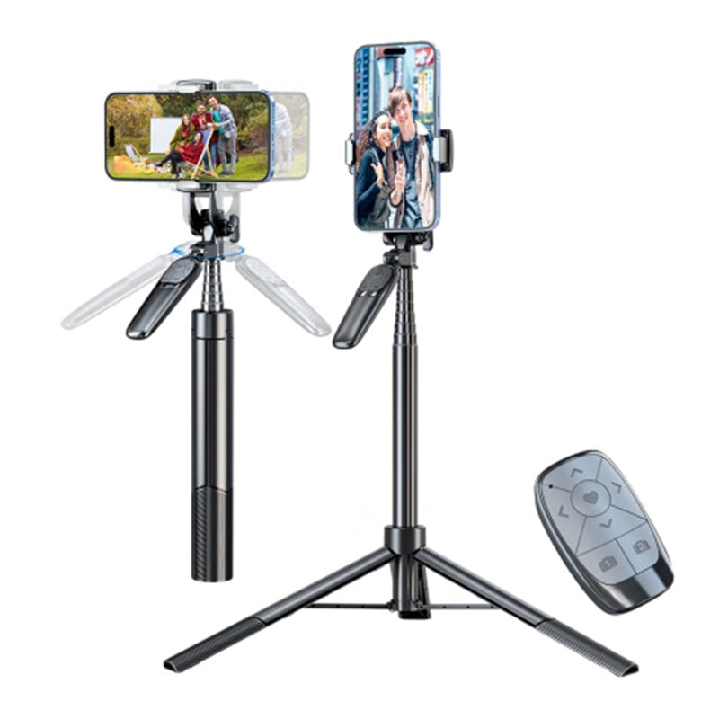 PIXEL ST2 1.6m Outdoor Folding Anti-Shake Selfie Stick Portable Cell Phone RC Gimbal Tripod Stand with Bluetooth Remote Control