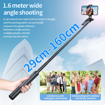 PIXEL ST2 1.6m Outdoor Folding Anti-Shake Selfie Stick Portable Cell Phone RC Gimbal Tripod Stand with Bluetooth Remote Control
