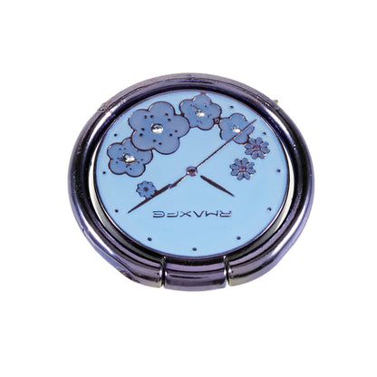 Flower Mobile Phone Ring Kickstand Electroplating Finger Ring Holder Cell Phone Stand Decorated with Rhinestone