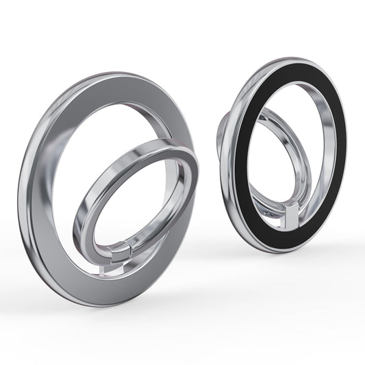 ZH-M02 Creative Cell Phone Ring Stand Magnetic Finger Ring Holder Adjustable Zinc Alloy Finger Grip