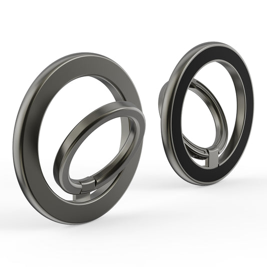 ZH-M02 Creative Cell Phone Ring Stand Magnetic Finger Ring Holder Adjustable Zinc Alloy Finger Grip