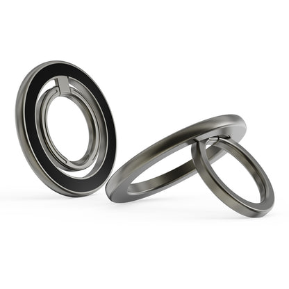 ZH-M02 Creative Cell Phone Ring Stand Magnetic Finger Ring Holder Adjustable Zinc Alloy Finger Grip