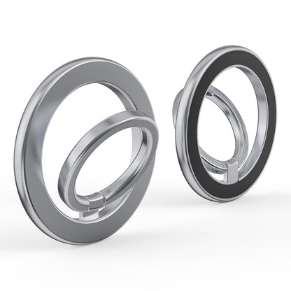 ZH-M02 Creative Cell Phone Ring Stand Magnetic Finger Ring Holder Adjustable Zinc Alloy Finger Grip