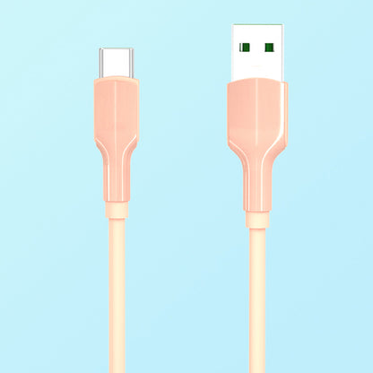 MOVE SPEED YSUCS01-C12P Liquid Silicone USB C Cable 1.2m 5A 22.5W / 40W Fast Charging Cord